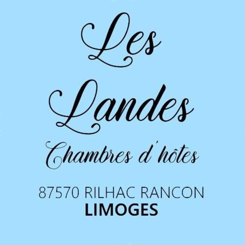 Les Landes Hotel Rilhac-Rancon Esterno foto